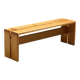 Banc en pin massif, Les Arcs, circa 1973