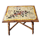 Table basse signée Chassin,