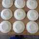 9 old flat plates Digoin Sarreguemines