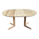 Table à manger ronde décapée extensible style Rainer Daumiller Hirtshal 146