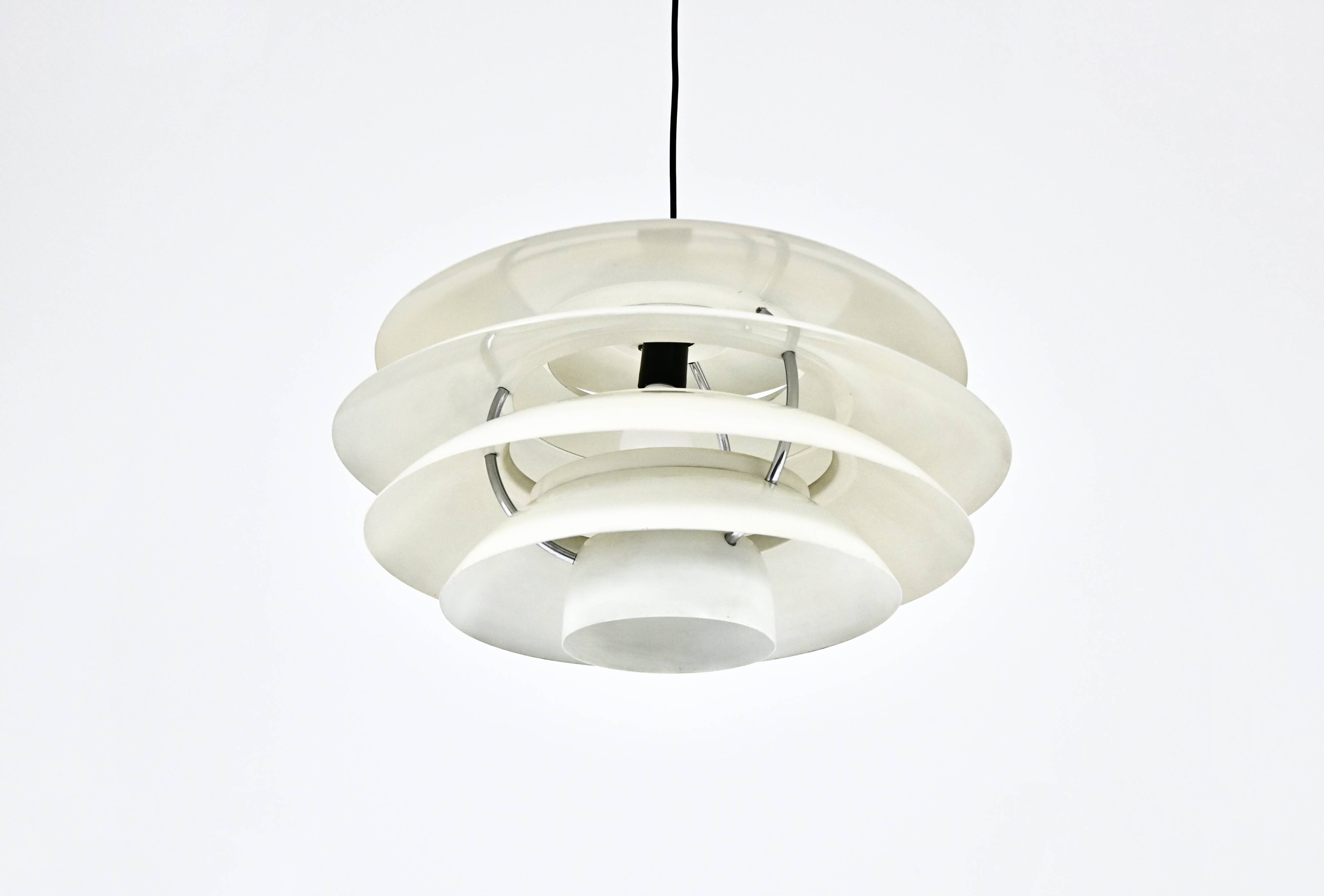 Pendant lamp model 1262 by Stilnovo, 1960s