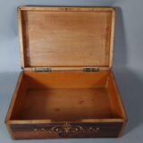 Old book box or mail inlaid decoration "work" sb