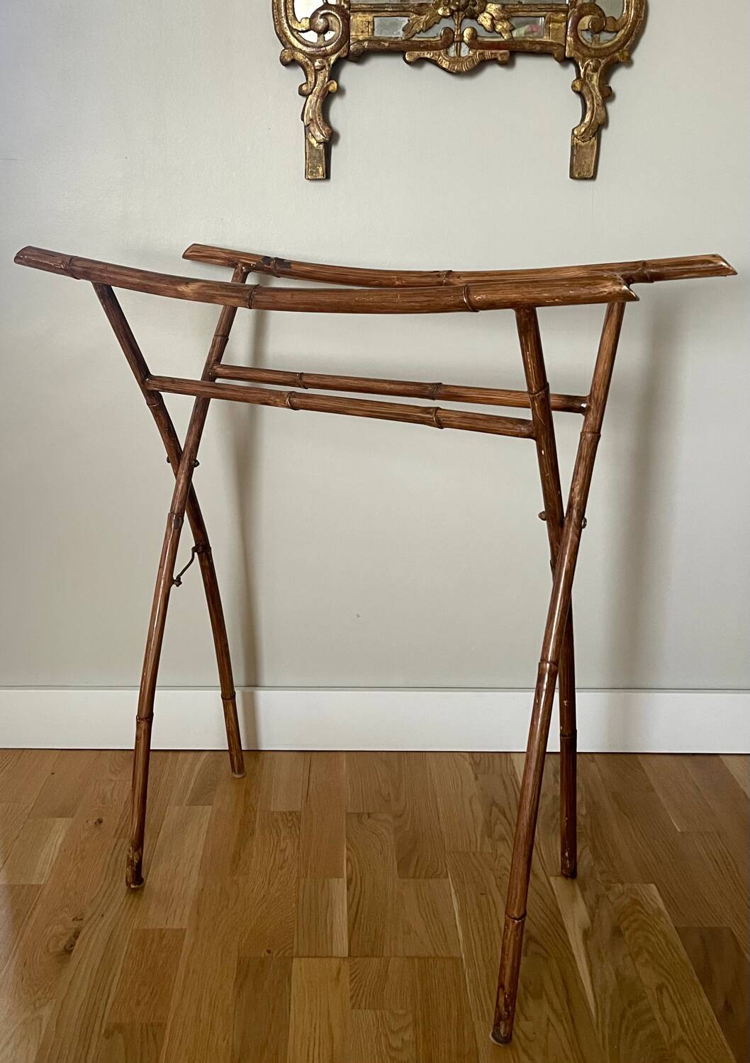 Porte serviette 1970 en métal