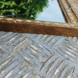 Antique Venetian mirror in gilded wood