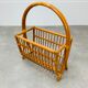 Rattan magazine door 60s