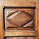 Antique oak bonnetière