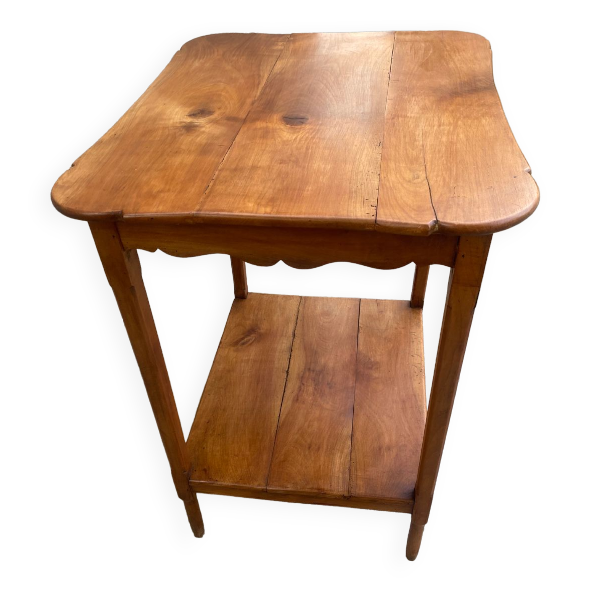 Table trolley in cherry wood late 19th
