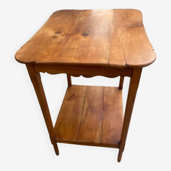 Table trolley in cherry wood late 19th