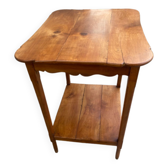 Table trolley in cherry wood late 19th