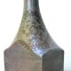 Signed sandstone bottle vase, 70s