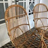 Armchair in rattan