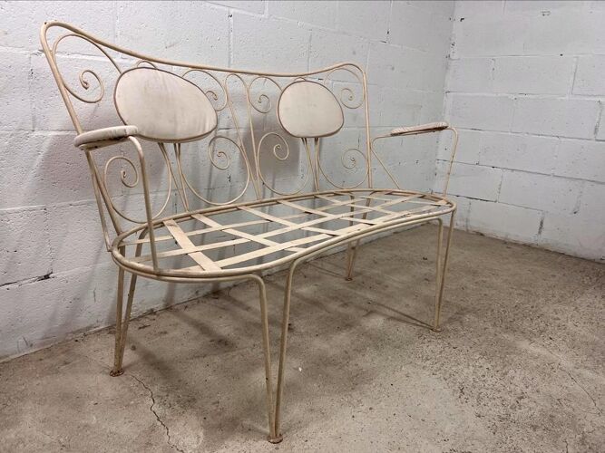 Vintage metal garden chair