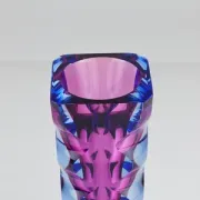 Oldrich Lipsky art glass studio vase, Atelier Exbor, Czechoslovakia, 1960s