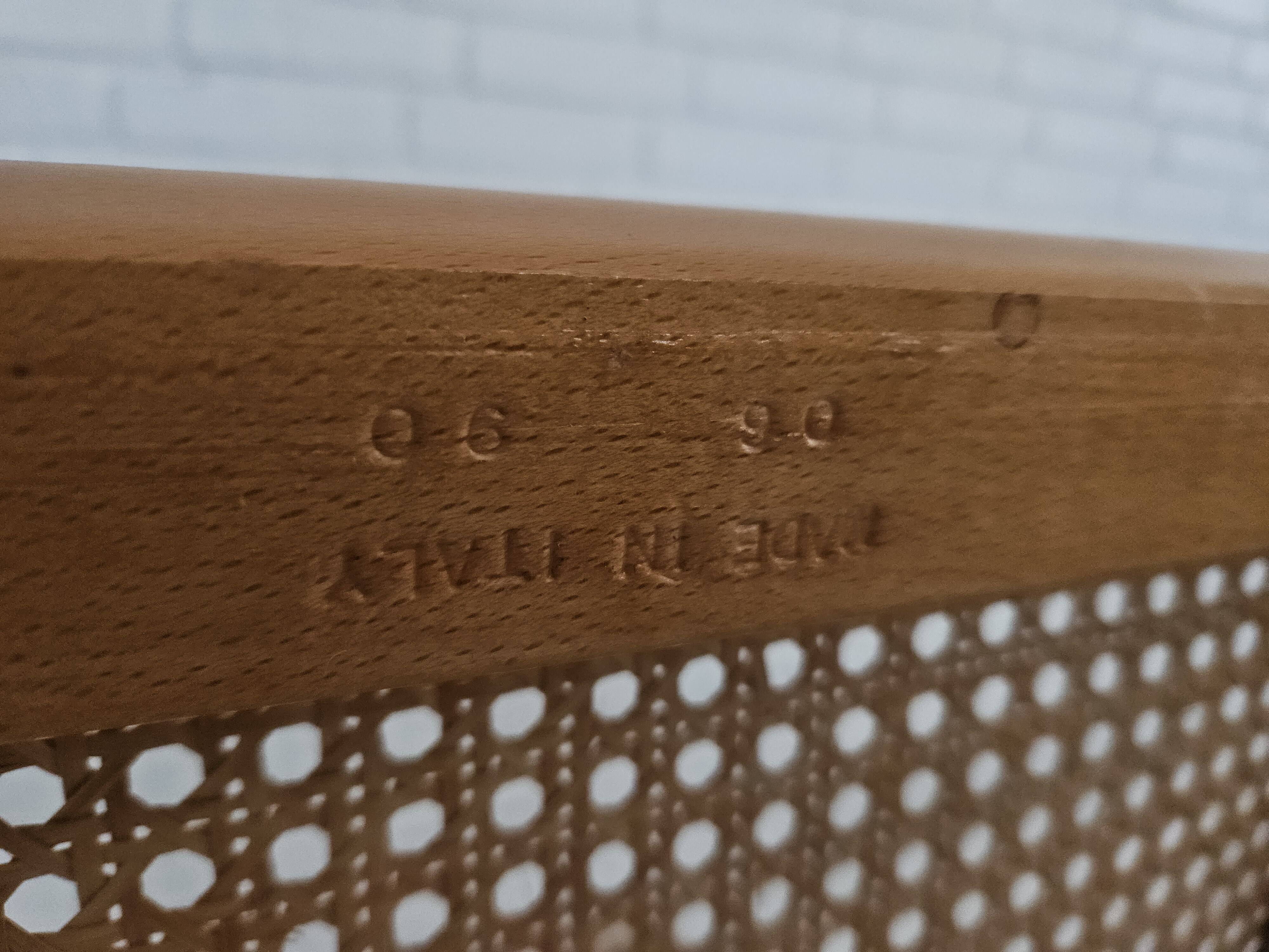 1980s, Italian design, set of 8 chairs, original good condition.