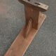 Antique pine farmhouse bench, 200 cm