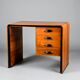 Italian walnut writing desk.attrib Guglielmo Ulrich