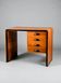 Writing desk in Italian walnut. Attributed to Guglielmo Ulrich.