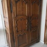 18th-century oak wardrobe