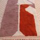 Traditional handmade Berber Beni Ouarin rug size 150 x 250 cm