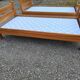 Pair of elm burl beds attributed to Maison Regain