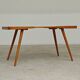 White opaxit coffee table by Jiri Jiroutek for Cesky Nabytek 1960