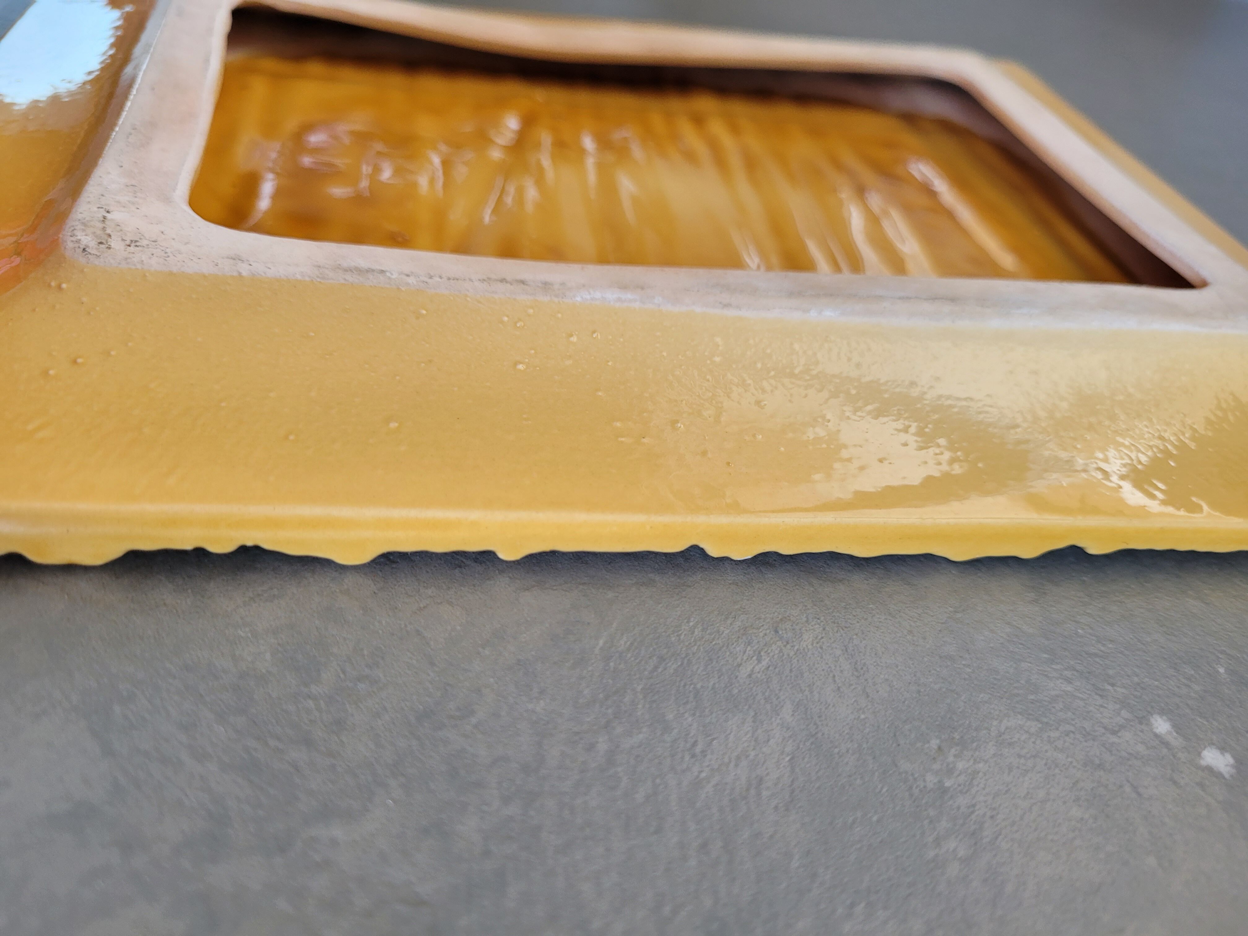 Cheese platter and its knife 1960