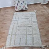 Tapis berbère en laine fait main 150 X 100 CM
