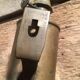 Late XIX brass Pigeon Lamp