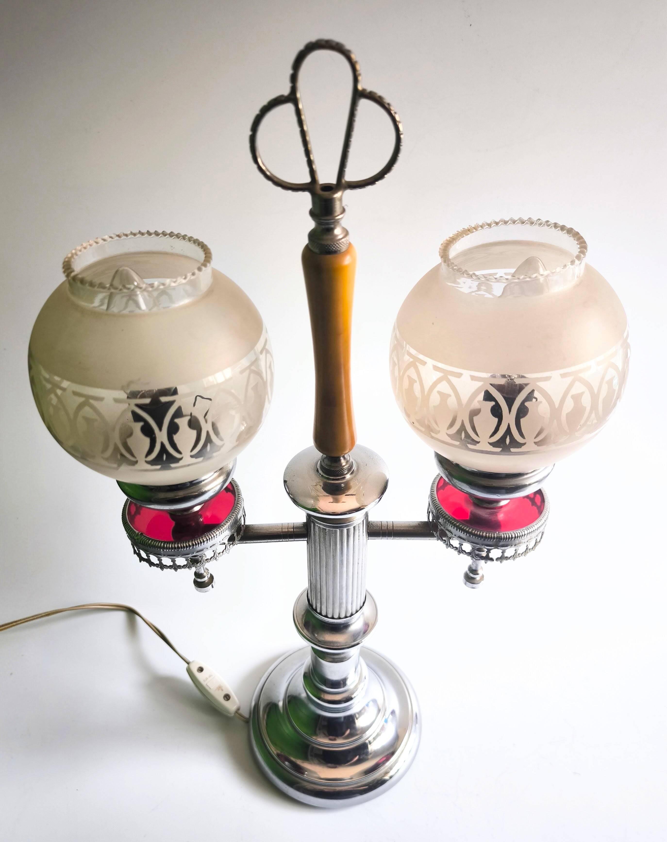 Hollywood Regency Mid Century Modern table lamp