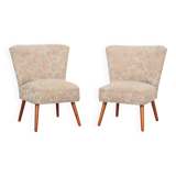 Set of two beech armchairs, Danish design, 1970s, production: Denmark