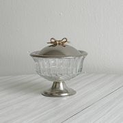 glass and aluminium stand-up cup