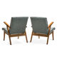 Paire de fauteuils Puchały type 300-123 / version homme