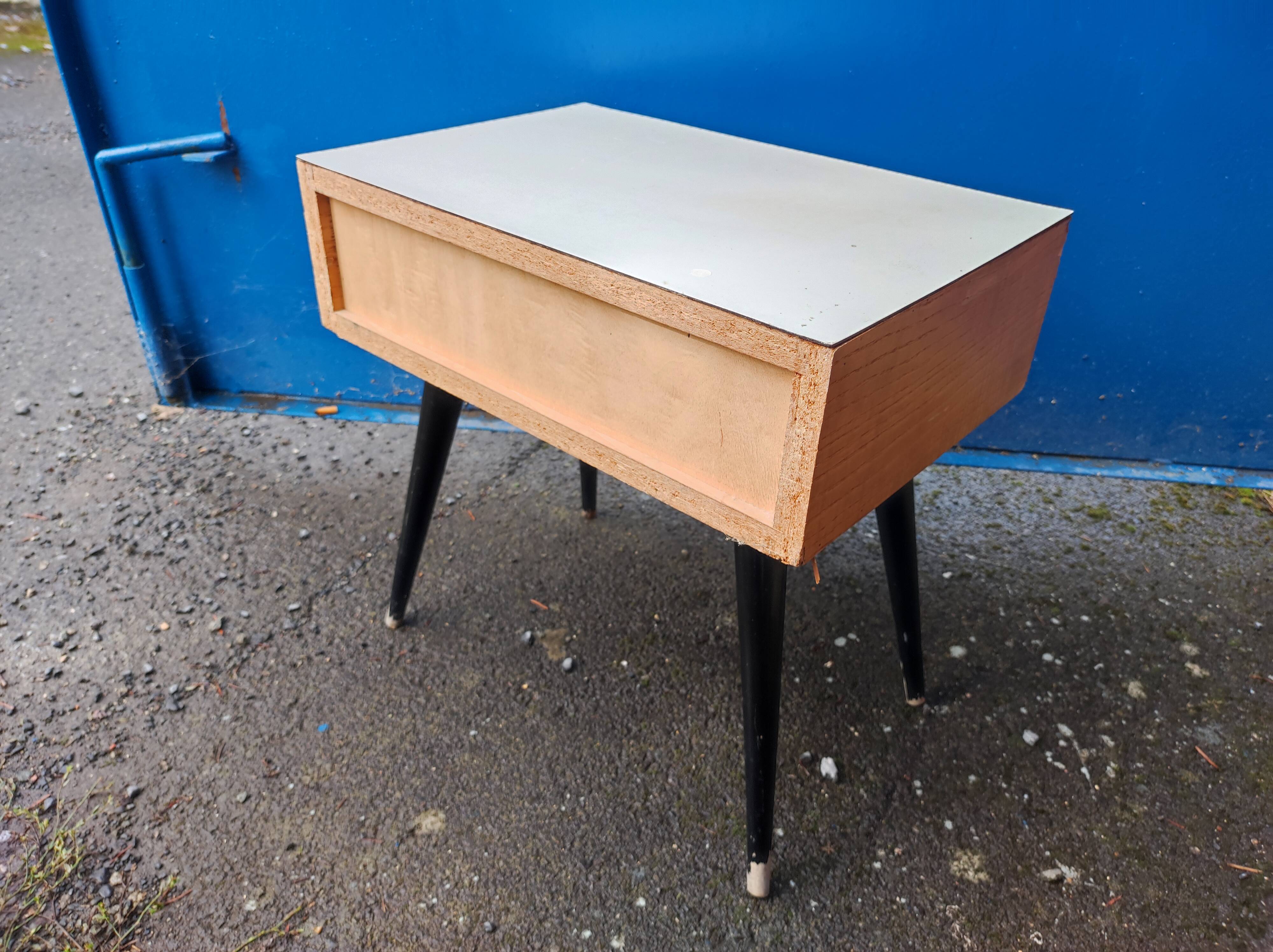 Scandinavian design compass side table