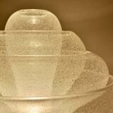 LT305 Lampe de table Lotus par Carlo Nason pour Mazzega, 1960s