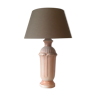 Lampe en céramique rose