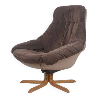 Fauteuil lounge danois conçu par HW Small pour Bramin, années 1970