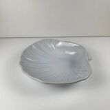 Large scallop shell platter, Emile Henry, France, mid-20th century.