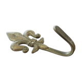 Brass "fleur de lys" hook 30-40s