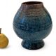 Accolay, Turquoise Ceramic Spinning Top Vase, 1960.