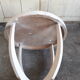 Chair and table for child art deco