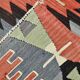 Geometric Madalion Design Kilim Rug, 181x320Cm Rug For Living Room