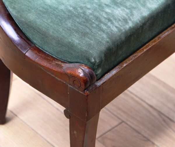 Chaise vintage style gondole