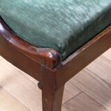 Chaise vintage style gondole