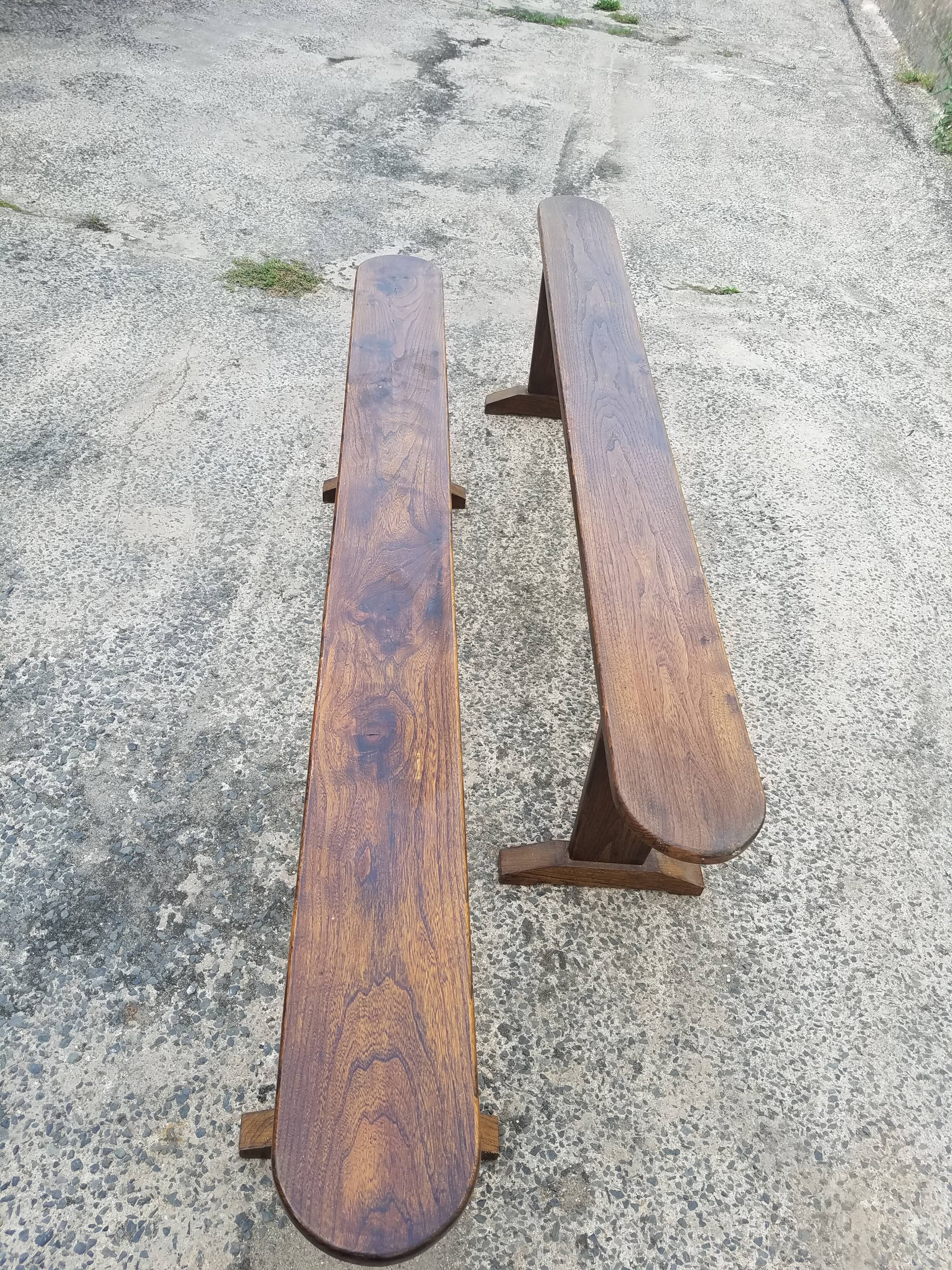 Pair of benches