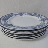 Terre de fer 6 medallion flat plates