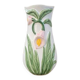 Vase in slipware with Arum flowers