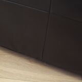 Leather armchair, Italian design, 1960s, production: Italy