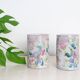 Set of 2 stoneware mugs, artisanal pottery, 1980