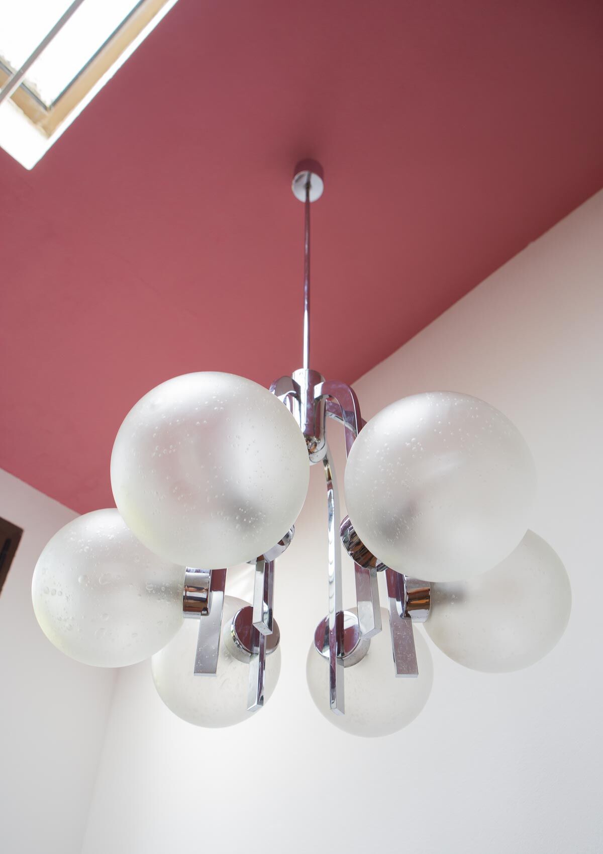 Vintage suspension Sputnik 6 balls 60s 60s