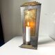 Art Deco metal & Brass Wall Candle Sconce